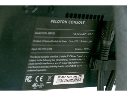 Peleton Excercise Bike With Touch Monitor