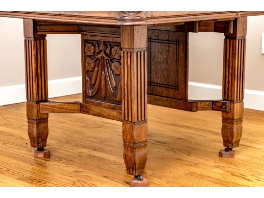 Semi-Antique Oak Table
