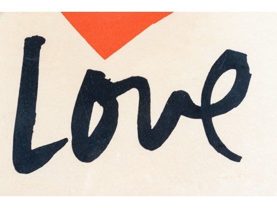 Sister Mary Corita Kent (American, 1918-1986) Serigraph, 