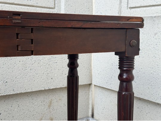 William IV Mahogany Games Table Ca. 1830-50 - For Repair