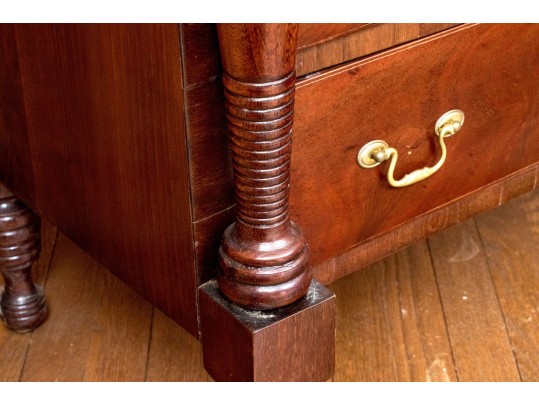 American Late Federal Butlers Secretary Cabinet, Ca. 1810-25