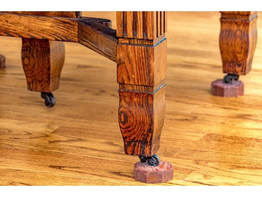 Semi-Antique Oak Table