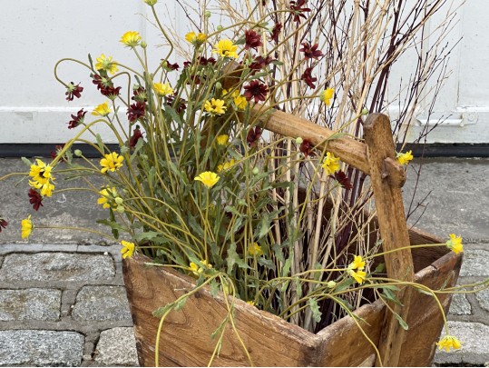 Asian Wooden Container 