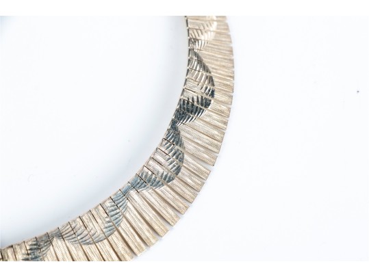 Sterling Silver Cleopatra Style Necklace