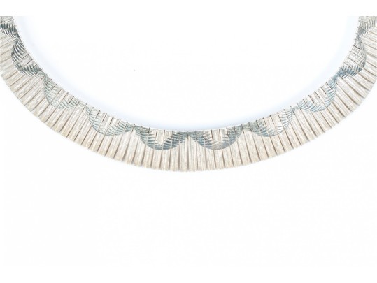 Sterling Silver Cleopatra Style Necklace