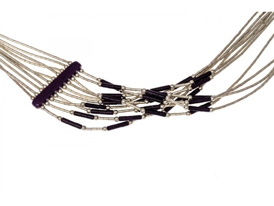 Sterling Multi-Stranded Necklace