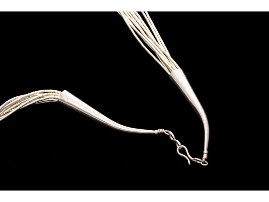 Sterling Multi-Stranded Necklace