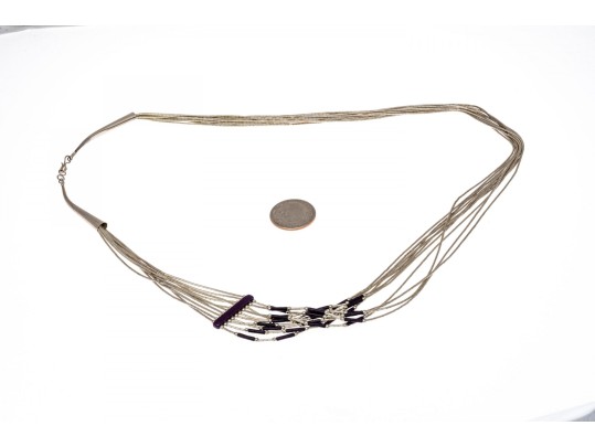 Sterling Multi-Stranded Necklace