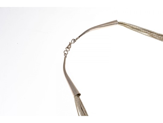 Sterling Multi-Stranded Necklace