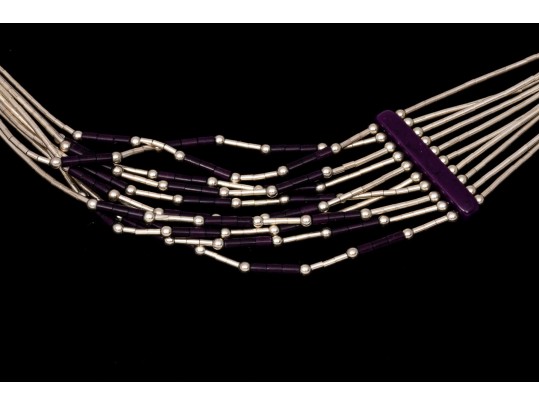 Sterling Multi-Stranded Necklace