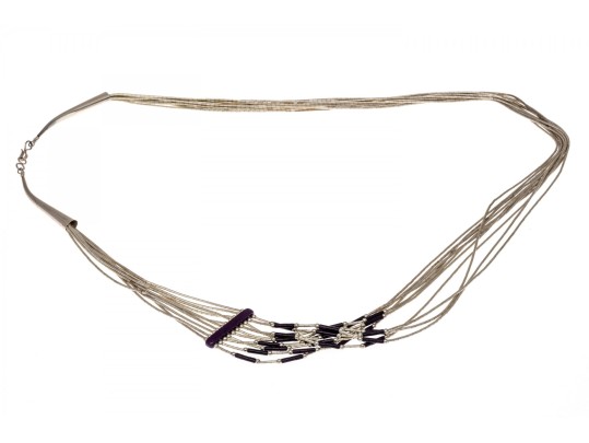 Sterling Multi-Stranded Necklace