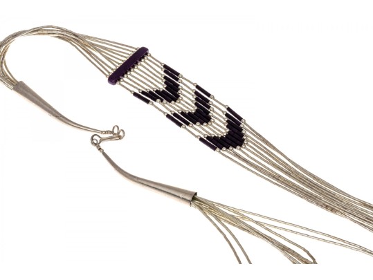 Sterling Multi-Stranded Necklace