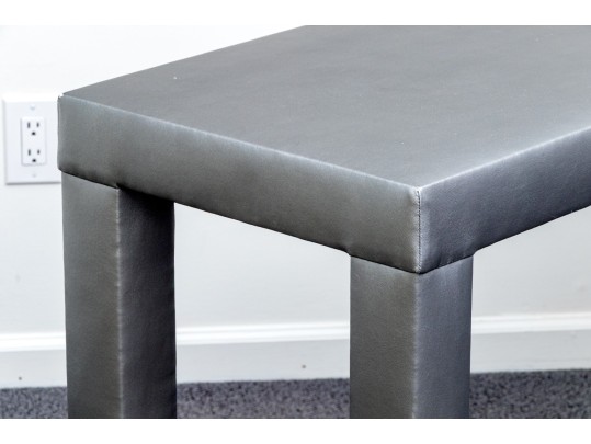 Custom Vinyl Wrapped Console Table