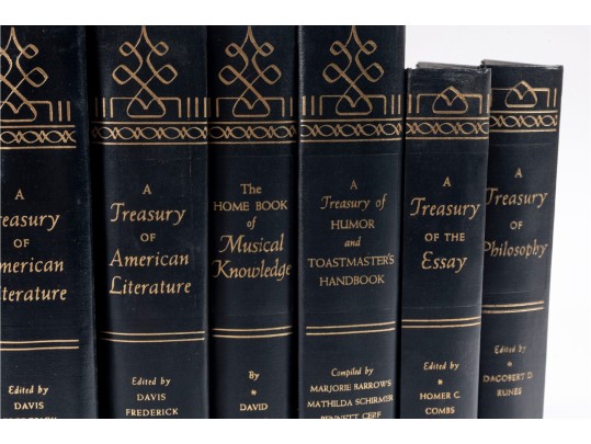 Grolier Incorperated 9 Vol. Hard Cover Book Set