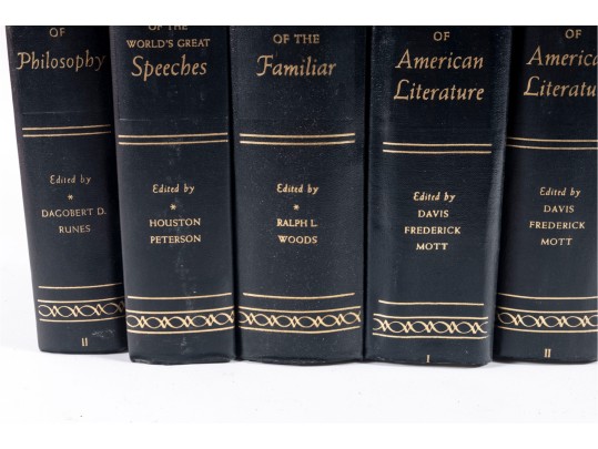 Grolier Incorperated 9 Vol. Hard Cover Book Set
