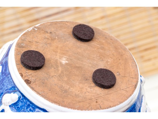 Vintage Iron Plant Stand With Planter