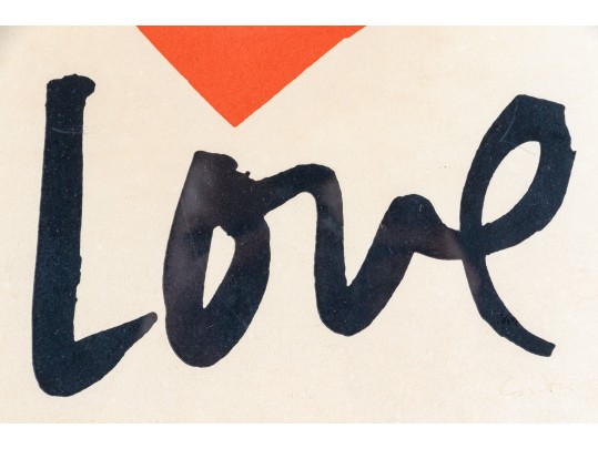 Sister Mary Corita Kent (American, 1918-1986) Serigraph, 