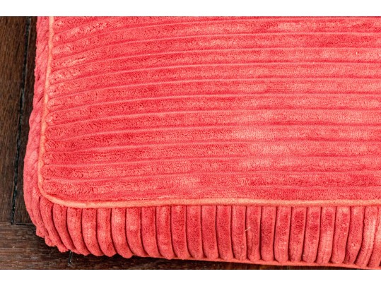 Quality Vintage Upholstered Floor Cushion