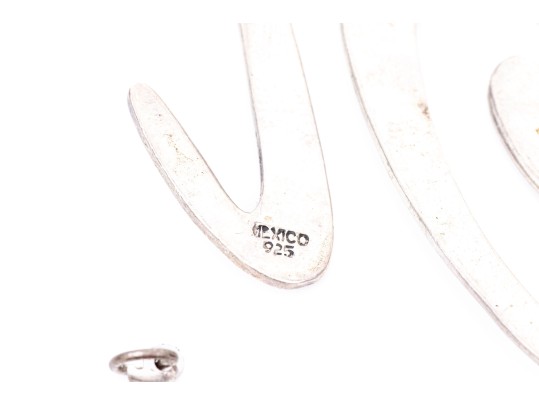 Collection Of Assorted Sterling Silver Pendants