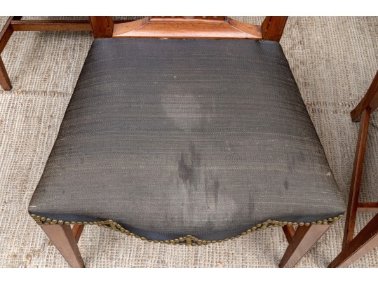 Set Of Eight American Federal Dining Chairs, Ca. 1800-1820 Hartford CT