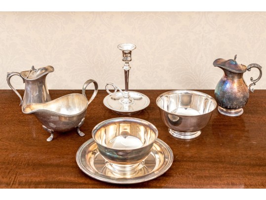 Collection Of Silver Plate