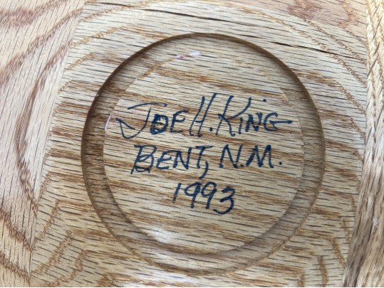 Exceptional Signed Mixed Wood Bowl New Mexico