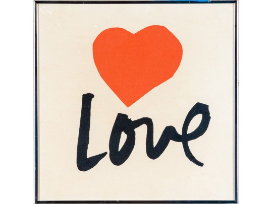 Sister Mary Corita Kent (American, 1918-1986) Serigraph, 