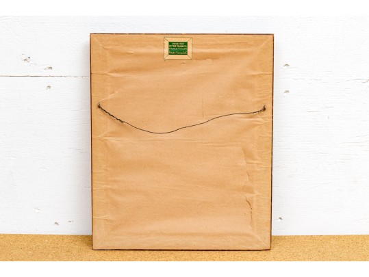 Oil On Board, Grape Clusters On Vine