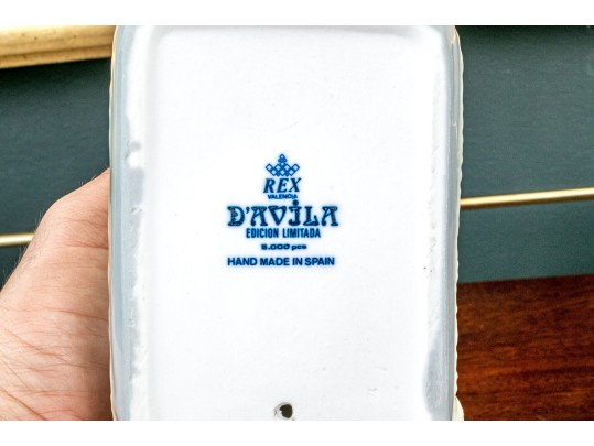 Spanish Rex Valencia D'Avila Hand-painted Porcelain Seated Ballerina