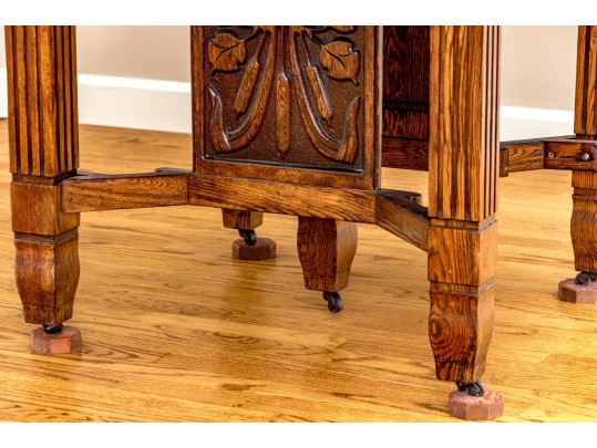 Semi-Antique Oak Table