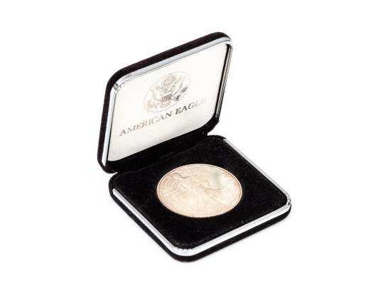 1992 Silver American Eagle, Boxed