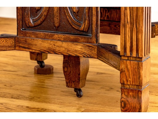 Semi-Antique Oak Table