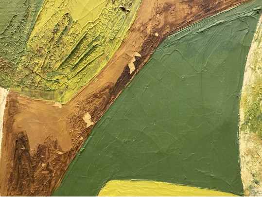 1970’s Mid Century Abstract Acrylic Painting