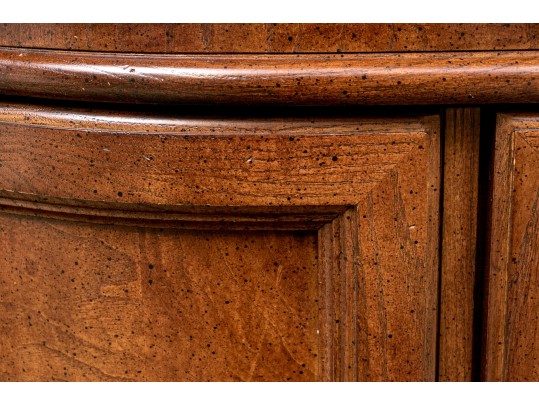 Stanley Furniture Long Dresser In An Oak Veneer