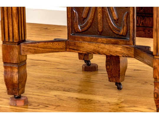 Semi-Antique Oak Table