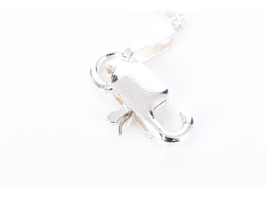 Collection Of Sterling Silver Contemporary Pendants, On Chains