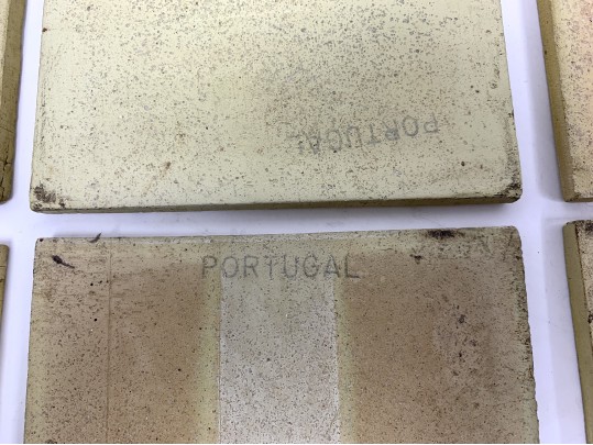 Group Of 7 Vintage Hand Painted Sant’ Anna Tiles