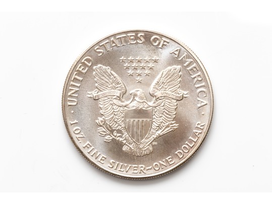 1992 Silver American Eagle, Boxed