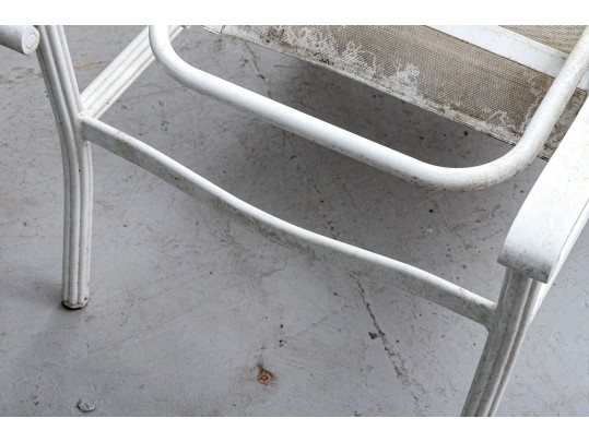 Pair Of Garden Chaise Lounges