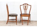 Set Of Eight American Federal Dining Chairs, Ca. 1800-1820 Hartford CT