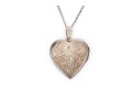 Sterling Silver Collection Of Heart Motif Jewelry Pieces