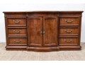 Stanley Furniture Long Dresser In An Oak Veneer