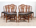 Set Of Eight American Federal Dining Chairs, Ca. 1800-1820 Hartford CT