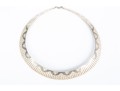Sterling Silver Cleopatra Style Necklace