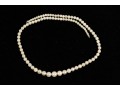 Natural Graduated Pearl Necklace And Bracelet