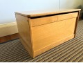 Pine Storage Trunk With Slow Close Hinges