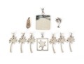 Sterling Silver Charming Collection Of Beach Motif Jewelry Pieces,
