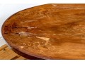 Antique English Inlaid Oval Table