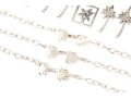 Sterling Silver Charming Collection Of Beach Motif Jewelry Pieces,