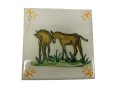 Group Of 7 Vintage Hand Painted Sant’ Anna Tiles